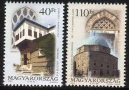 HUNGARY 2002 CULTURE Architecture Views NATIONAL HERITAGE - Fine Set MNH - Unused Stamps