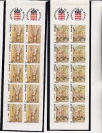 MONACO - CARNET N° 3 ET 4  NEUF XX TTB  ANNEE 1989   COTE : 24,50 € - Postzegelboekjes