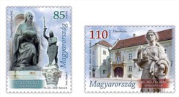 HUNGARY 2013 EVENTS Buildings Monuments Exhibitions STAMPDAY - Fine Set MNH - Neufs