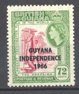 Guyane Britannique, Yvert 242a, Scott 16a, SG 406, MNH - Guyana Britannica (...-1966)