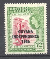 Guyane Britannique, Yvert 242a, Scott 16a, SG 406, MNH - Brits-Guiana (...-1966)