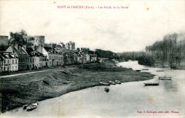 N°38989 -cpa Pont De L'Arche -les Bords De La Seine- - Pont-de-l'Arche