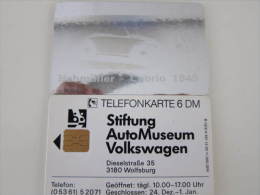 K651 12.92 Auto Museum Volkswagen,horogram Card, Mint - K-Series : Serie Clientes