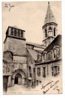 CP, 23, GUERET, Eglise De Guéret, Dos Simple, Voyagé En 1901 - Guéret