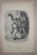 1892 SCIMPANZE' ANTONIO // Da Mammiferi Vita E Costumi Degli Animali Di Luigi Figuier Treves 1892 - Animali