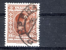 KING ALEXANDER-15 D-POSTMARK-KREKA-BOSNIA AND HERZEGOVINA-SHS-YUGOSLAVIA-1926 - Oblitérés