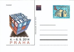 Slovakia - 2014 - Sberatel Philatelic Exhibition - Postcard With Original Stamp And Hologram - Postcards