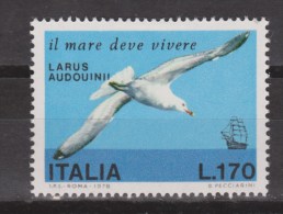 Italie, Italia, Italy MLH ; Meeuw Gull Mouette Gaviota Mowe 1978 - Mouettes