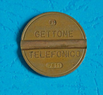 Token / Gettone Telefonico UT 7811 - Monetary/Of Necessity