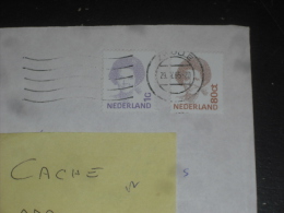 LETTRE PAYS BAS NEDERLAND HOLLAND AVEC YT 1380C ET 1415 - REINE BEATRIX - - Cartas & Documentos