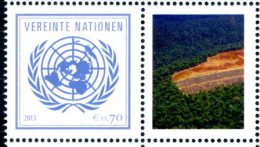 ONU Vienne 2013 - Détaché De Feuille De Timbres Perso - PANAMA -10 Years Of UNCAC Conférence Contre La Corruption ** - Neufs