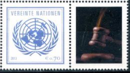 ONU Vienne 2013 - Détaché De Feuille De Timbres Perso - PANAMA -10 Years Of UNCAC Conférence Contre La Corruption ** - Ungebraucht