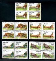 Blocks 04 Of Vietnam Viet Nam MNH Perf Stamps 1997 : Pheasant / Bird (Ms767) - Viêt-Nam