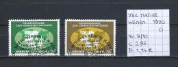 UNO - Wenen - 1980 - Yv. 9/10 Gest./obl./used - Used Stamps