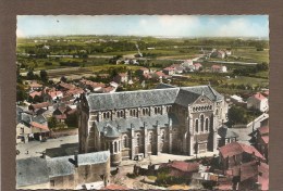 44 BOUGUENAIS VUE AERIENNE L'EGLISE BON ETAT  N° 6 - Bouguenais