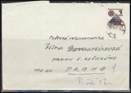 CZECHOSLOVAKIA Brief Postal History Envelope CS 169 Morava Region - Briefe U. Dokumente