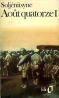 Guerre 14-18 Russie :  Août Quatorze (bien Complet Des 2 Tomes) Par Soljénitsyne (Nobel Littérature 1970) - Oorlog 1914-18