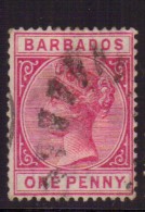 Barbados - 1882/86 - Usato/used - Queen Victoria - Mi N. 33 - Barbades (...-1966)