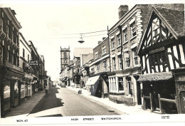 ANGLETERRE Shropshire, WHITCHURCH HIGH STREET, Post Card Frith's Séries - Shropshire