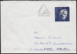 GERMANY 1996 - MAILED ENVELOPE - KARLSRUHE - JUST GREAT - STAMP: RELIGION / KARDINAL VON GALEN - Other & Unclassified