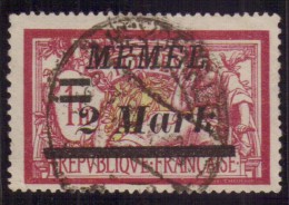 Germania - Memel - 1920 - Usato/used - Serie Ordinaria - Mi N. 28 - Memelgebiet 1923