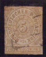 Norddeutscher Bund - 1868 - Usato/used - Mi N. 6 - Oblitérés