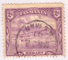 Tasmania - 1905 - Usato/used - Vedute - Mi N. 77 - Usados