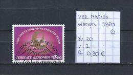 UNO - Wenen - 1981 - Yv. 20 Gest./obl./used - Oblitérés