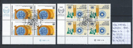 UNO - Wenen - 1981 - Yv. 21/22 In Bloc Van 4 Gest./obl./used - Gebraucht