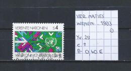 UNO - Wenen - 1983 - Yv. 29 Gest./obl./used - Used Stamps