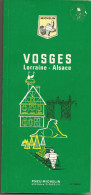 Guide Du Pneu Michelin  VOSGES Lorraine-Alsace 1969 - Michelin-Führer