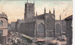 Holy Trinity Church And Market Place, Hull. - Hull