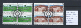 UNO - Wenen - 1984 - Yv. 41/42 In Bloc Van 4 Gest./obl./used - Usados