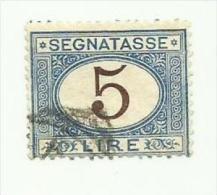 Italie   Taxe N°16 Cote 25 Euros - Taxe