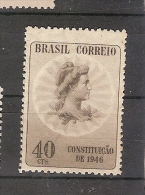 Brazil * & Nova Constituição 1946  (439) - Unused Stamps