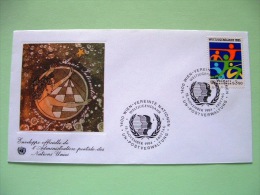 United Nations - Vienna 1984 FDC Cover - International Youth Year - Briefe U. Dokumente