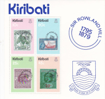 Kiribati 1979 Rowland Hill  Souvenir Sheet MNH - Kiribati (1979-...)