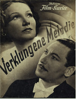 "Illustrierter Film-Kurier"  "Verklungene Melodie" Mit Brigitte Horney, Willy Birgel  -  Filmprogramm Nr. 2772 Von 1938 - Zeitschriften