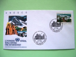 United Nations - Vienna 1992 FDC Cover - World Heritage - Iguacu Falls Brazil - Brieven En Documenten