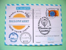 United Nations - Vienna 1992 Special Balloon Postcard To Wien - Rio De Janeiro Slogan - Briefe U. Dokumente