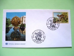 United Nations - Vienna 1994 FDC Cover - Endangered Species - Ocelot - Ocelot Cancel - Brieven En Documenten