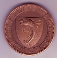 Jeton. Médaille. Bronze - Société Historique Et Archéologique Du Forez. LA DIANA - Montbrison - - Professionals / Firms