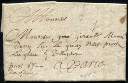 LETTRE D'ORLÉANS DU 1702 POUR PARIS - TB - ....-1700: Vorläufer