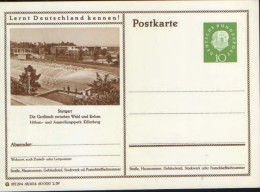 Germany/Federal Republic -  Stationery  Postcard Unused 1959 - P41, Stuttgart, Hohen Und Ausstellungspark Killesberg - Postkaarten - Ongebruikt