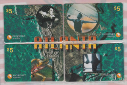 Australia - PacificNet - 1996 Atlanta Olympics Puzzle Set (4) - Mint - Puzzle