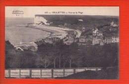 1 Cpa Veulettes Vue Sur La Plage - Canteleu