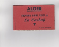 Algérie :  ALGER :  Carnet    10  Vues - Alger