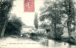 N°39088 -cpa Montbard -le Moulin Lajolie Au Poupenot- - Wassermühlen