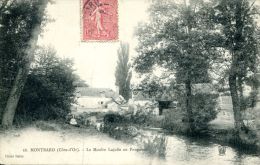 N°39088 -cpa Montbard -le Moulin Lajolie Au Poupenot- - Moulins à Eau