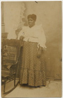 Real Photo   Black Lady - Cuba